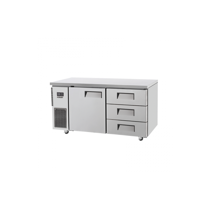 Skipio SUF15-3D-3 Undercounter 3 Drawer Freezer