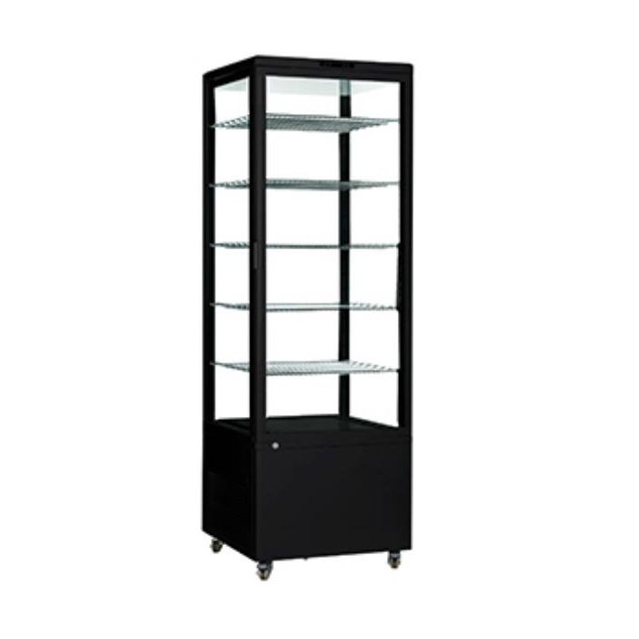 Como 500 Black - King Size Floor Standing Refrigerated Display