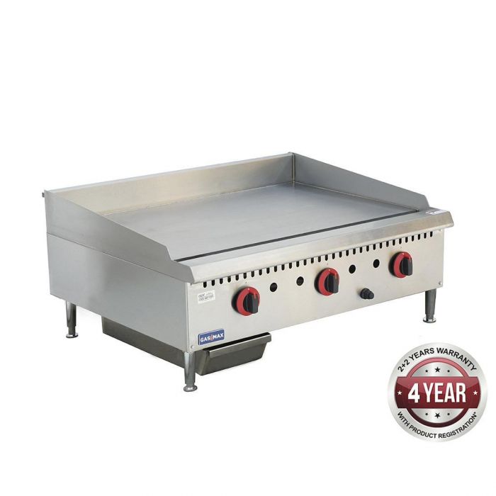 GG-36 Three burner NG Griddle Top