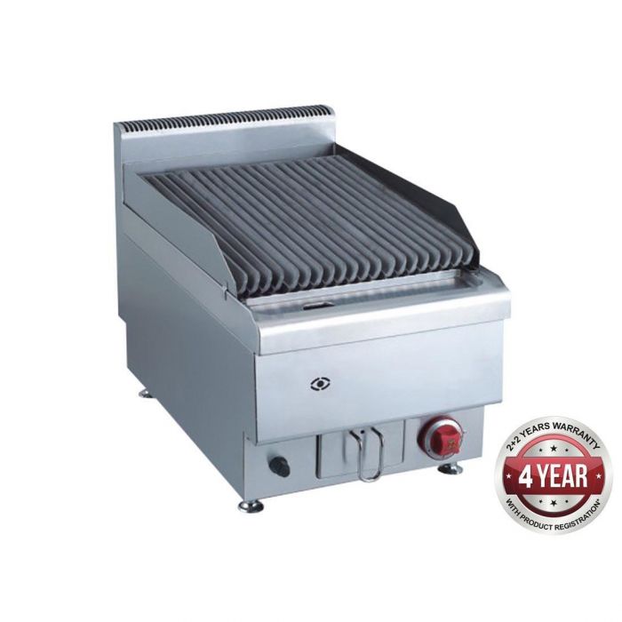 JUS-TRH40LPG GASMAX Benchtop Gas Lava Rock Grill