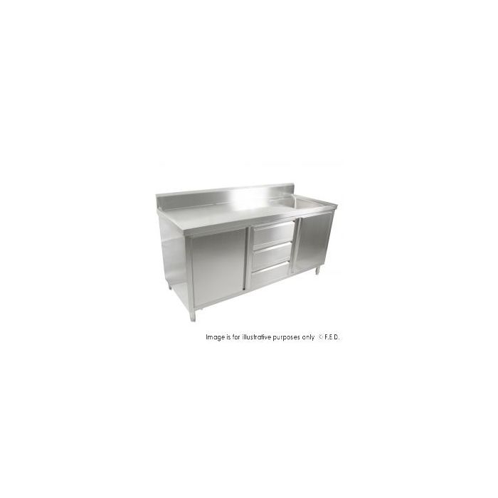 SC-6-1800R-H Cabinet with Right Sink