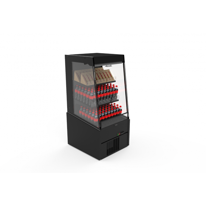 Hussmann SGN141S Semi-Vertical Beverage Display Cabinets