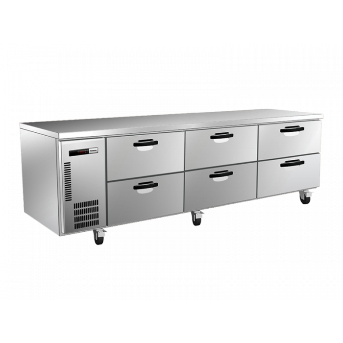 Panasonic SUR-1871HP-NNN Under Bench Freezer with Solid Drawers