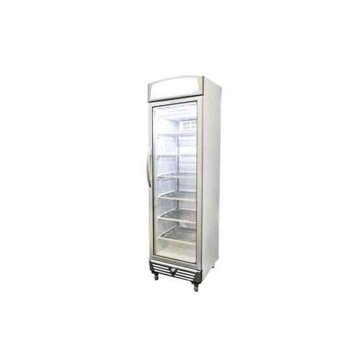 Bromic UF0374LS-NR 1 Door Glass 300L Freezer w/Lightbox