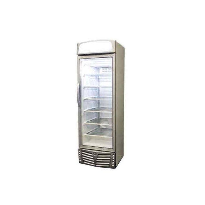 Bromic UF0440LS-NR White 440L Display Freezer w/Lightbox