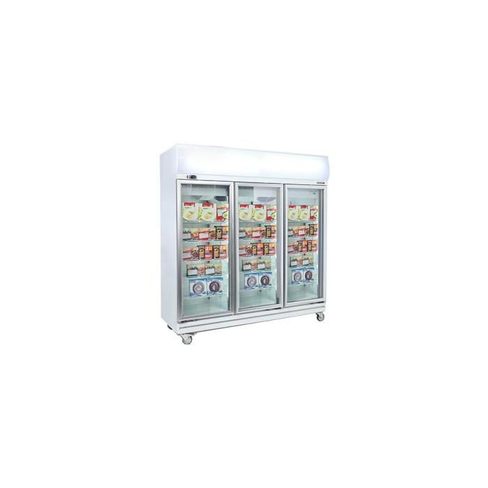 Bromic UF1500LF White Freezer w/Lightbox