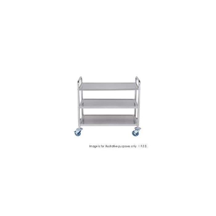 Modular Systems YC-103 Stainless Steel Trolley