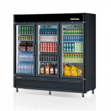 Skipio SGM72 Upright Glass Door Merchandiser Refrigerator