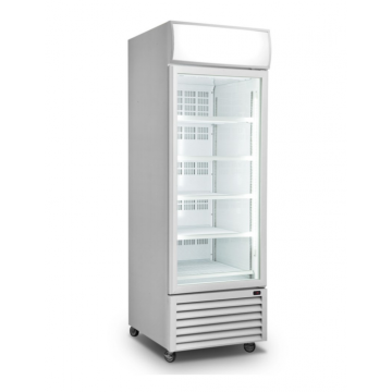 ICCOLD AQGDMF1DW White 1 Glass Door Display Fridge