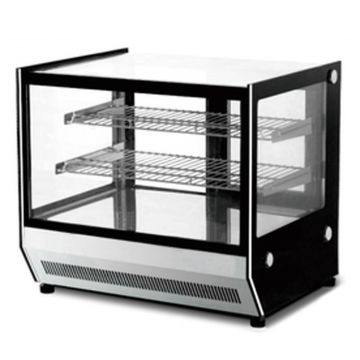 Bonvue Counter Top Square Glass Hot Food Display GN900HRT