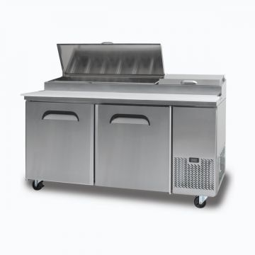 BromicStratus PP1700 2 Door Pizza Prep Counter 