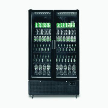 Bromic GM1100BNR 2 Door Upright Display Fridge 1126L