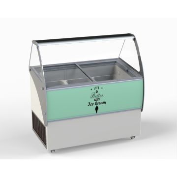 Cold Solutions CDSELEGANTE56GF 13Tub Gelato Display