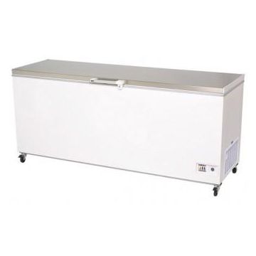 Bromic CF0700FTSS Stainless Steel Lid Chest Freezer 675L Flat top