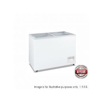 Temperate Thermaster Heavy Duty Chest Freezer with Glass Sliding Lids WD200F