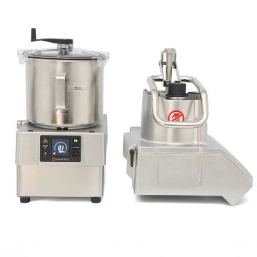 Sammic Vegetable Prep Machine Food Preparation CK48V 3 disc set ULTRA RANGE COMBINATION VEGE PREP MACHINE 8L BOWL WITH 3 DISC SET