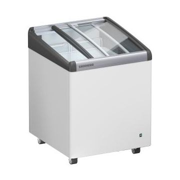 LIEBHERR EFI 2153 Curved Glass Slide Lid Freezer