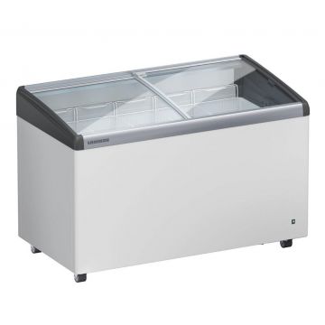 Liebherr EFI 3553 Curved Sliding Glass Lid Chest Freezer with LED Lighting