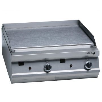 Fagor Fagor 900 series natural gas mild steel 2 zone fry top FTG910L