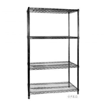 Modular Systems B2424 Four Tier Shelving 610 mm deep x 1880 high x 610 width