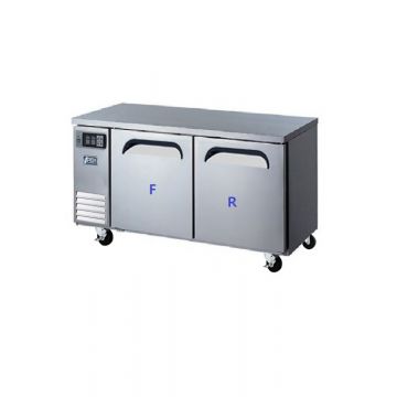 Fresh Refrigeration FT1200RF Dual Temperature Two Door Underbench Fridge 107L Freezer124L