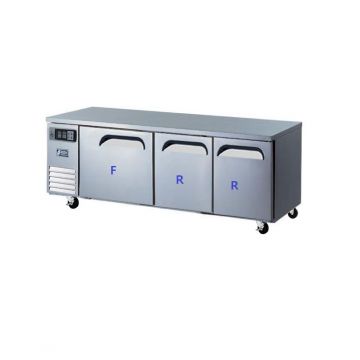 Fresh Refrigeration FT1800RF Dual Temperature Three Door Underbench Fridge