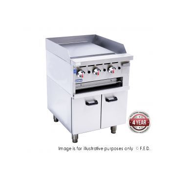 Gasmax GGS24LPG Gas Griddle and Gas Toaster with Cabinet