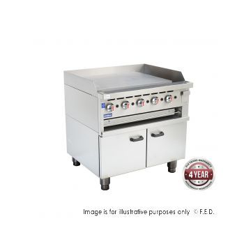 Gasmax GGS36LPG Gas Griddle and Gas Toaster with Cabinet