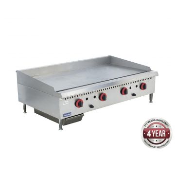 Gasmax GG48 Four burner NG Griddle Top