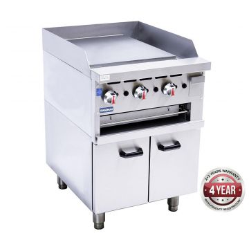 Gasmax GGS24 Gas Griddle and Gas Toaster with Cabinet