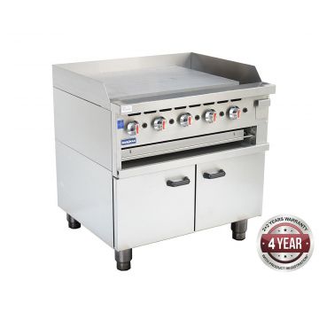 Gasmax GGS36 Gas Griddle and Gas Toaster with Cabinet