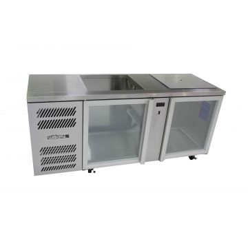 Williams Glass Chiller GC2UGD 2 Door Fridge General Counters Back Bars Commercial Fridge and Freezer Sales Australia