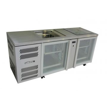 Williams Glass Chiller GC2UGDSL 2 Door Fridge General Counters Back Bars Commercial Fridge and Freezer Sales Australia