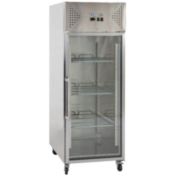 Exquisite GSC650G Upright Gastronorm Chiller with Glass Door