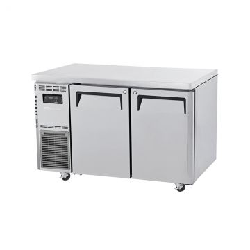 Turbo Air KSeries KURF122NHC Stainless Steel 2 Solid Door Under Bench Dual Temperature Refrigerator