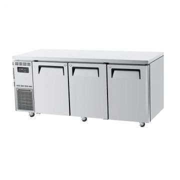 Turbo Air KSeries KUF183NHC Stainless Steel 3 Solid Door Under Counter Freezer