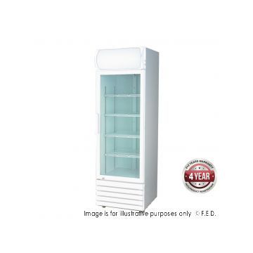 FED Thermaster LG370GE 1 Door Display Fridge