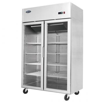 ATOSA MCF8602 Glass 2 Door Freezer