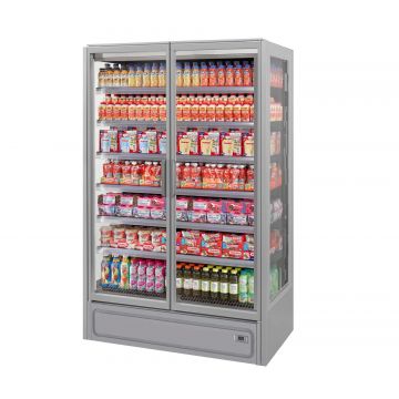 Bonnet Neve MULTIFRESH PLUS Full Height 2 Glass Door Chiller