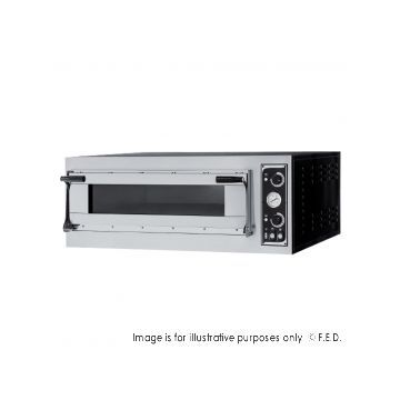 Baker Max TP21SD Prisma Food Pizza Ovens Single Deck 6 x 35cm