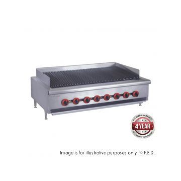 FED QR48ELPG Natural Gas 8 Burner Char Grill Top