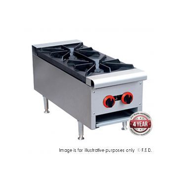 Gasmax Gas Cook top 2 burner with Flame Failure RB2E