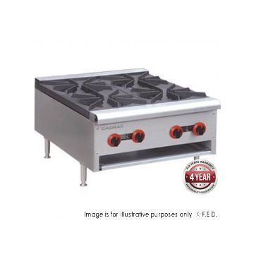 Gasmax Gas Cook top 4 burner with Flame Failure RB4E