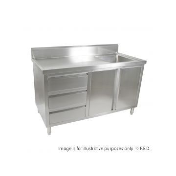 MODULAR SYSTEMS SC61500RH Cabinet with Right Sink