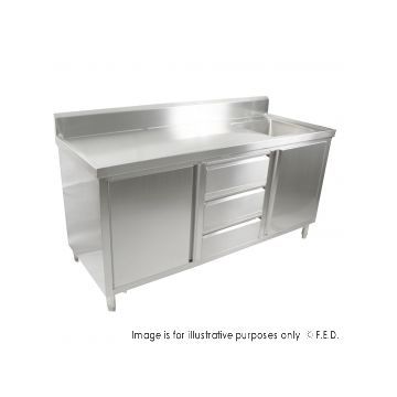 MODULAR SYSTEMS SC61800RH Cabinet with Right Sink