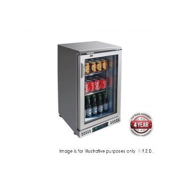 Temperate Thermaster SC148SG single door Stainless Steel Bar Cooler