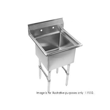 FED SKBEN011818N Stainless Steel Sink with Basin