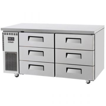 Skipio SUR153D6 Underbench Drawer Fridge