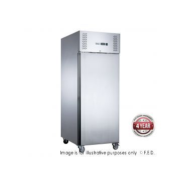 FED XURC400SFV Stainless Steel 1 Door Upright Fridge