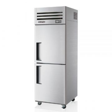 SKIPIO Upright Fridge Solid Split Door SRT252